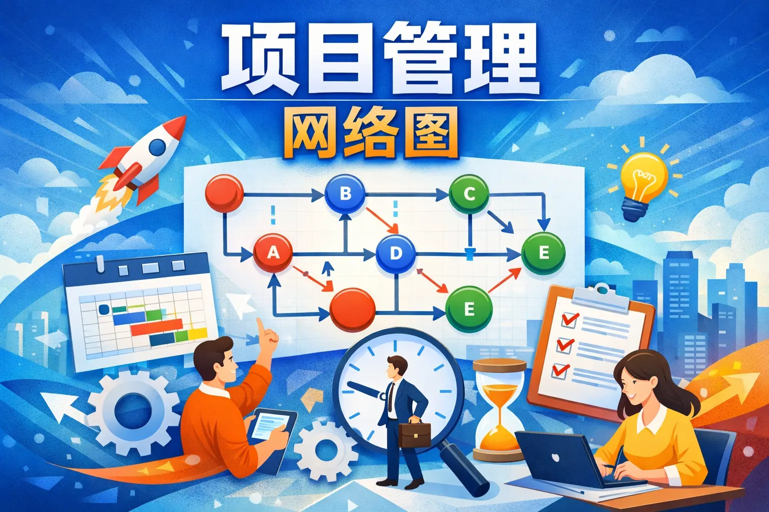 项目管理 网络图是