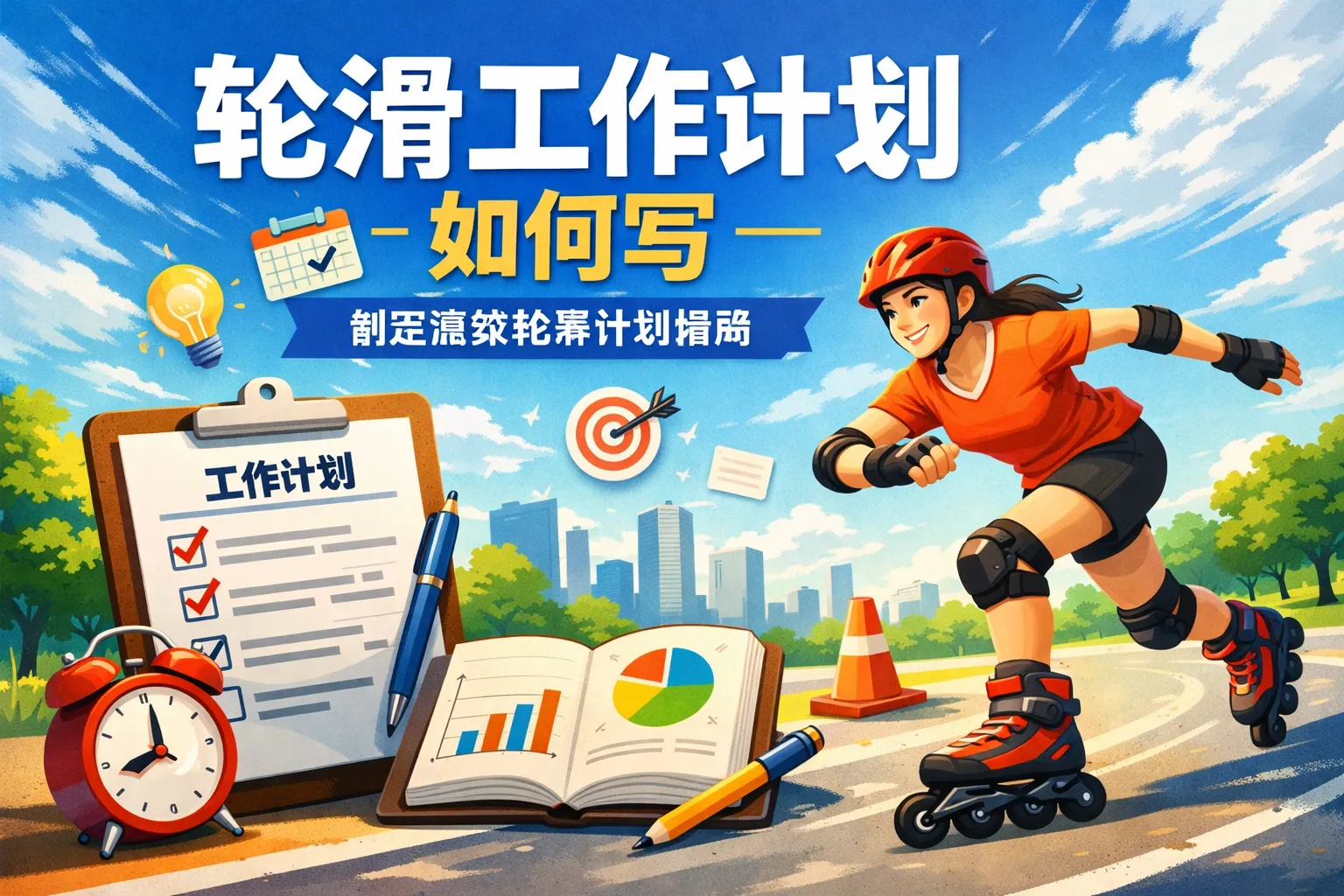 轮滑工作计划如何写