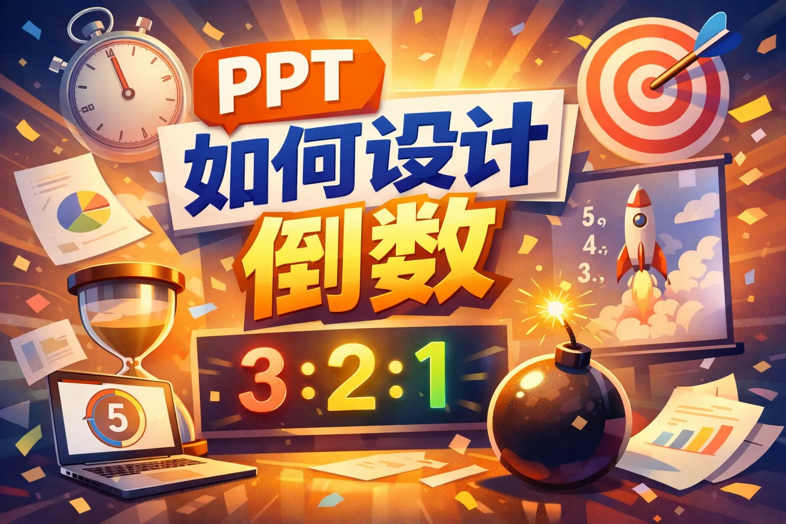 ppt如何设计倒数