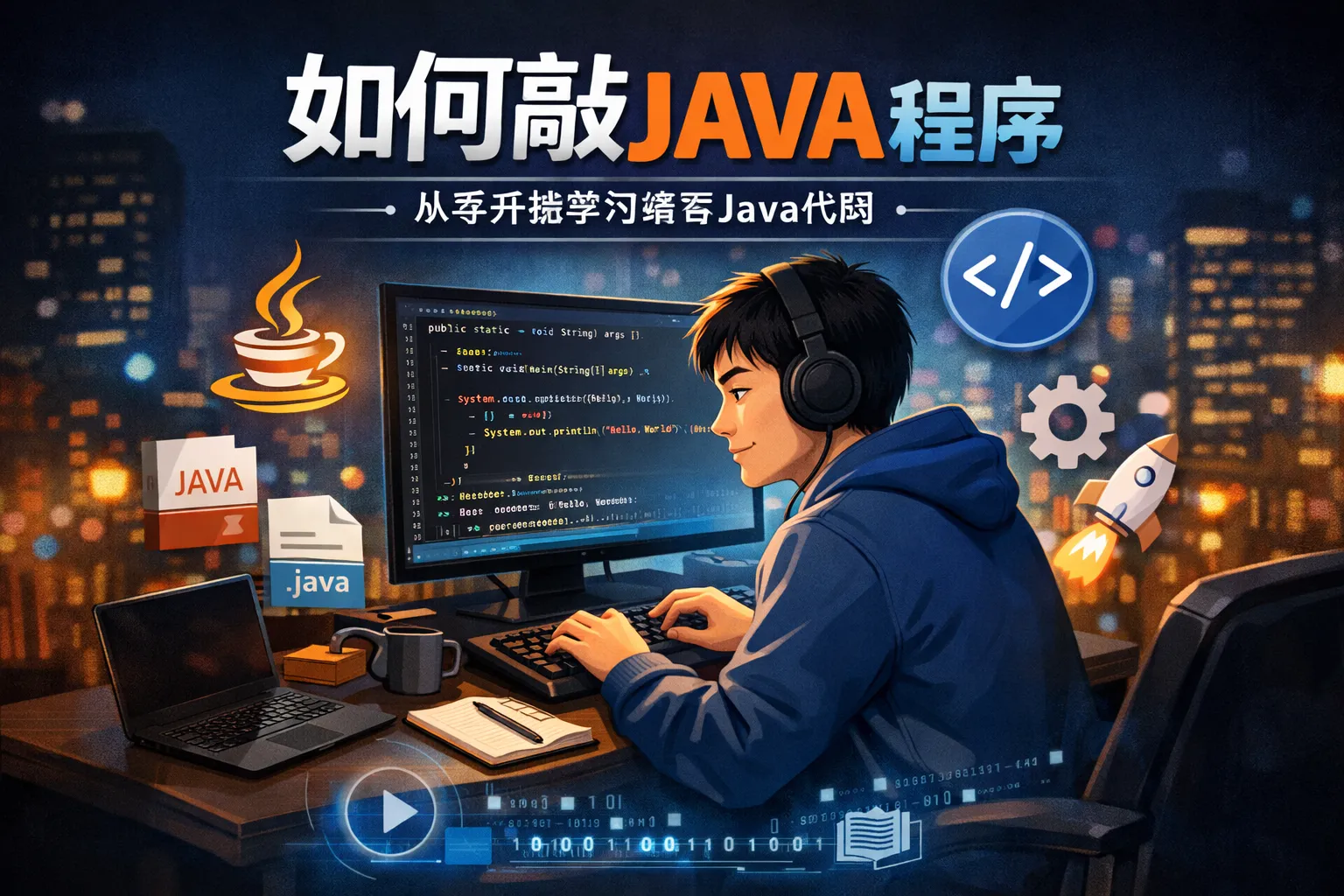如何敲JAVA程序