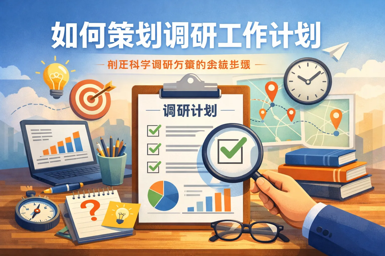 如何策划调研工作计划