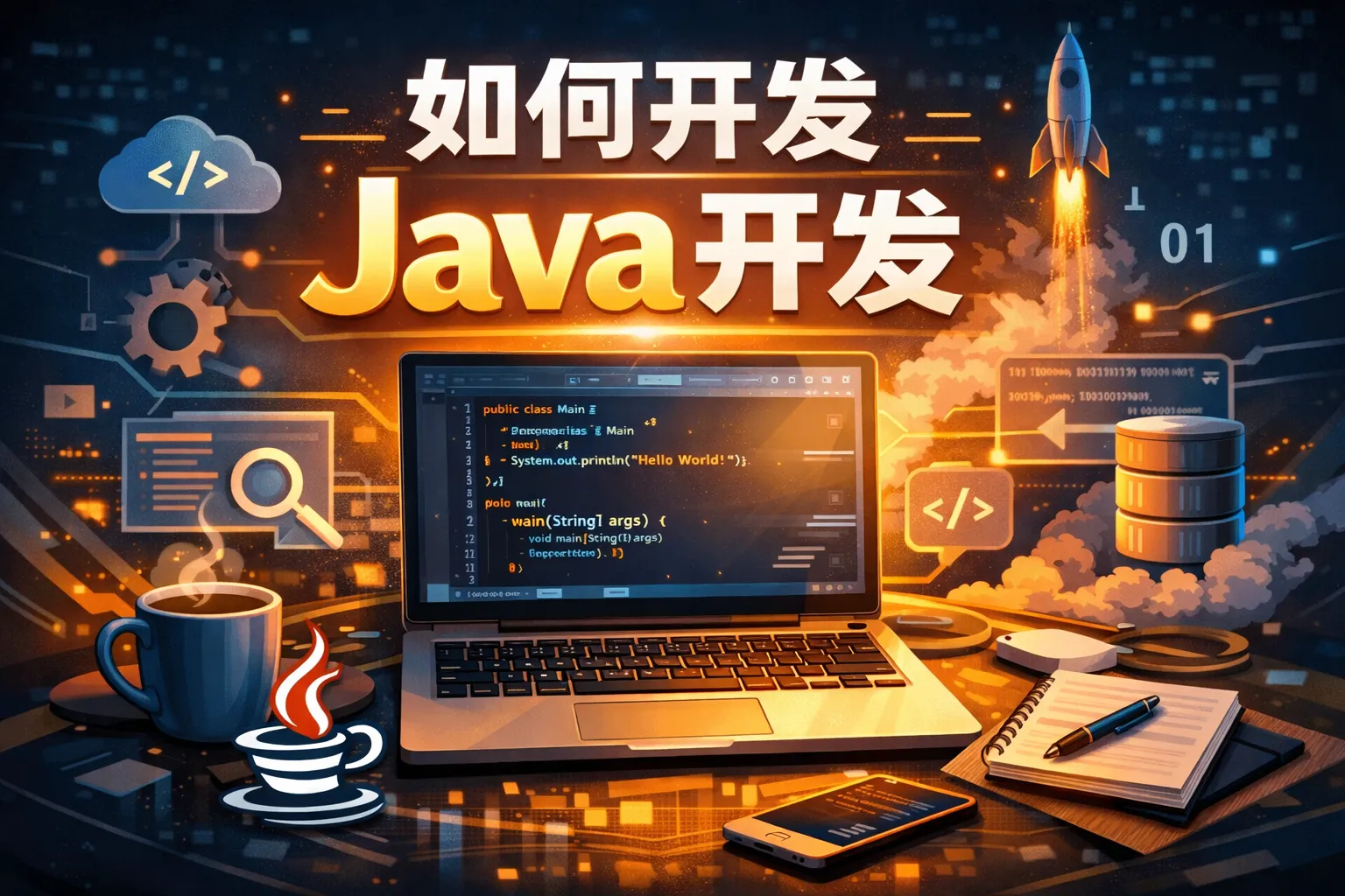 如何开发java开发