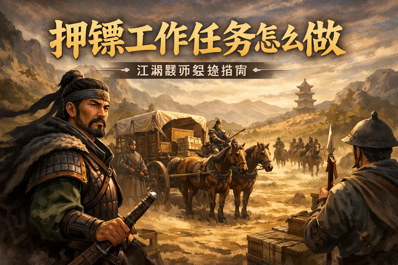 押镖工作任务怎么做