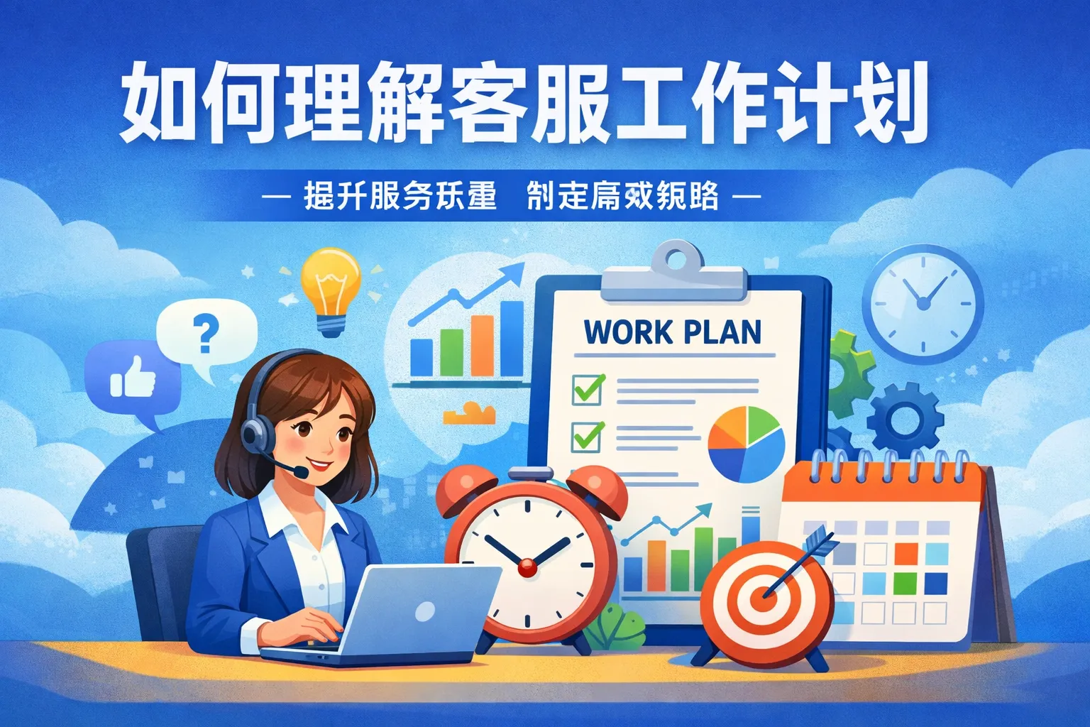 如何理解客服工作计划