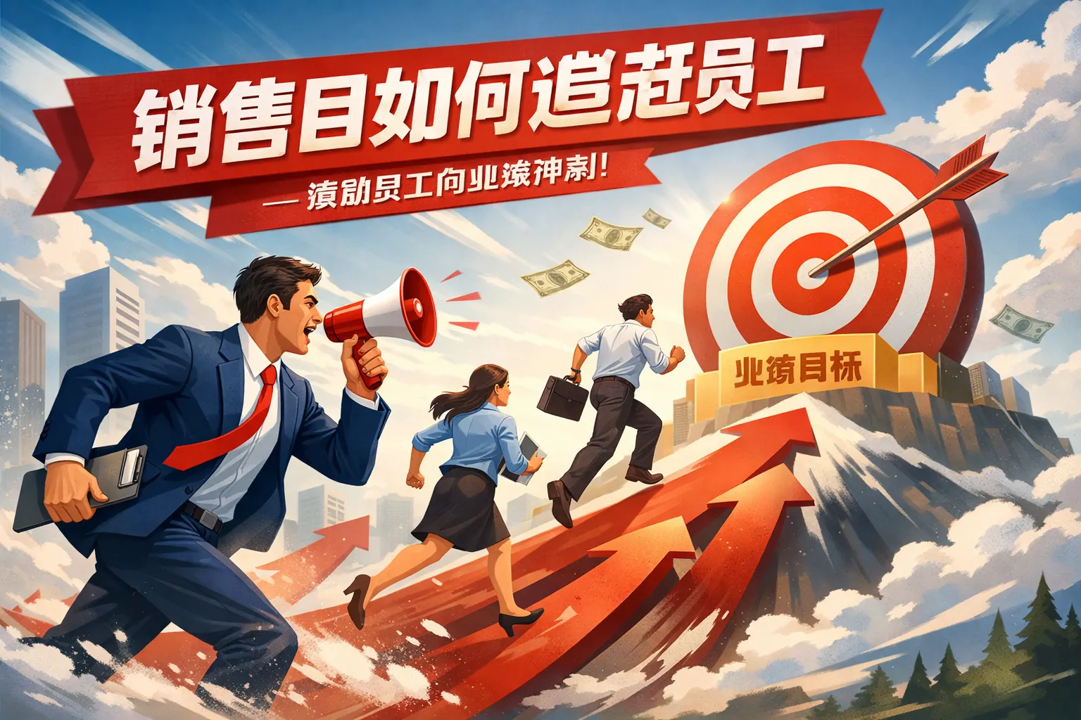 销售目标如何追赶员工