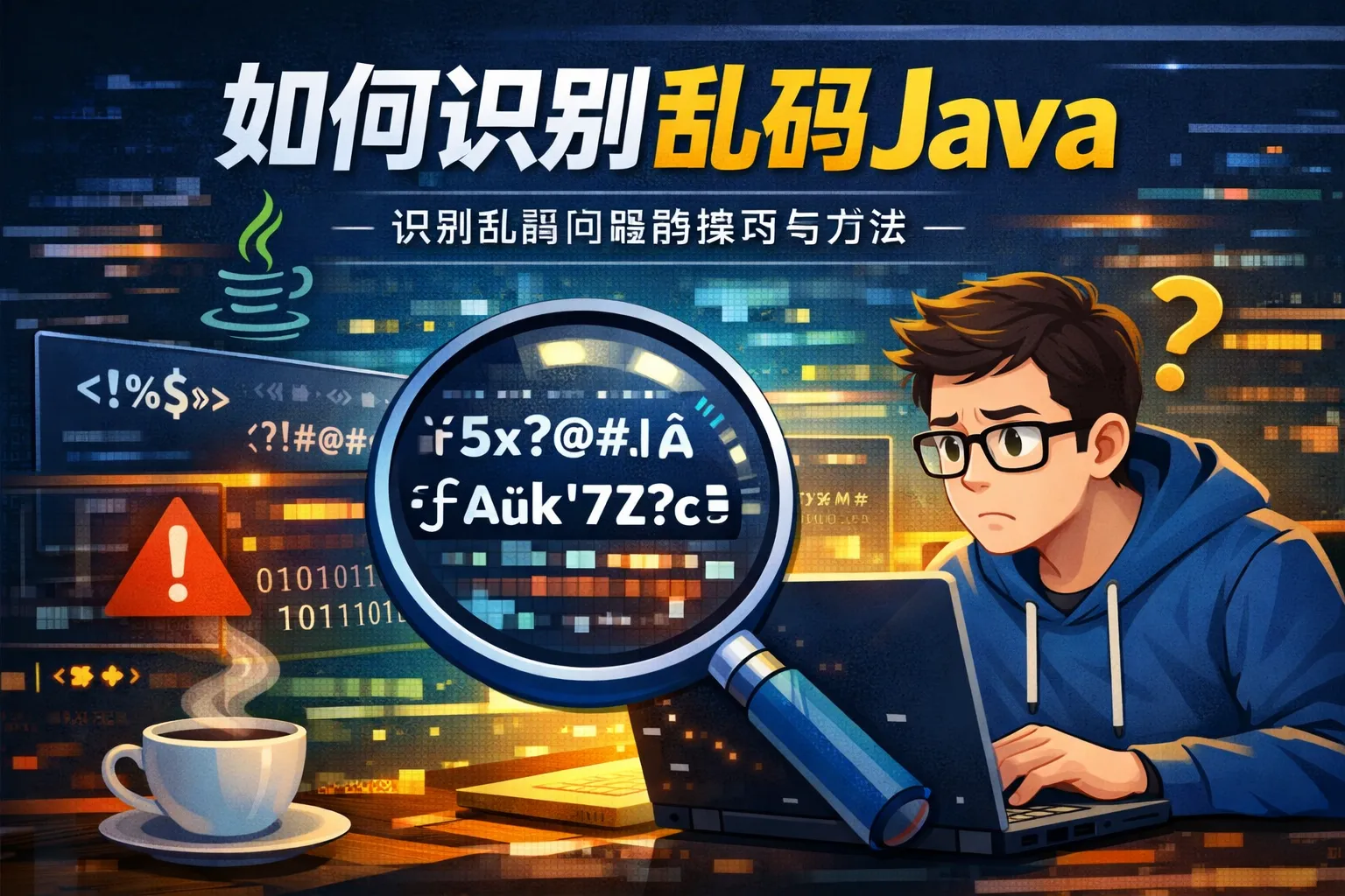 如何识别乱码java