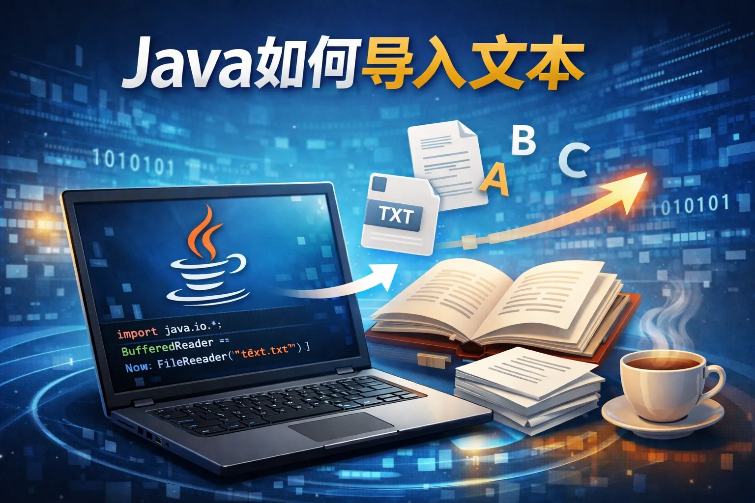 java如何导入文本