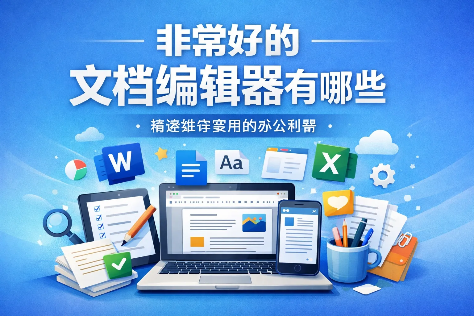 非常好的文档编辑器有哪些