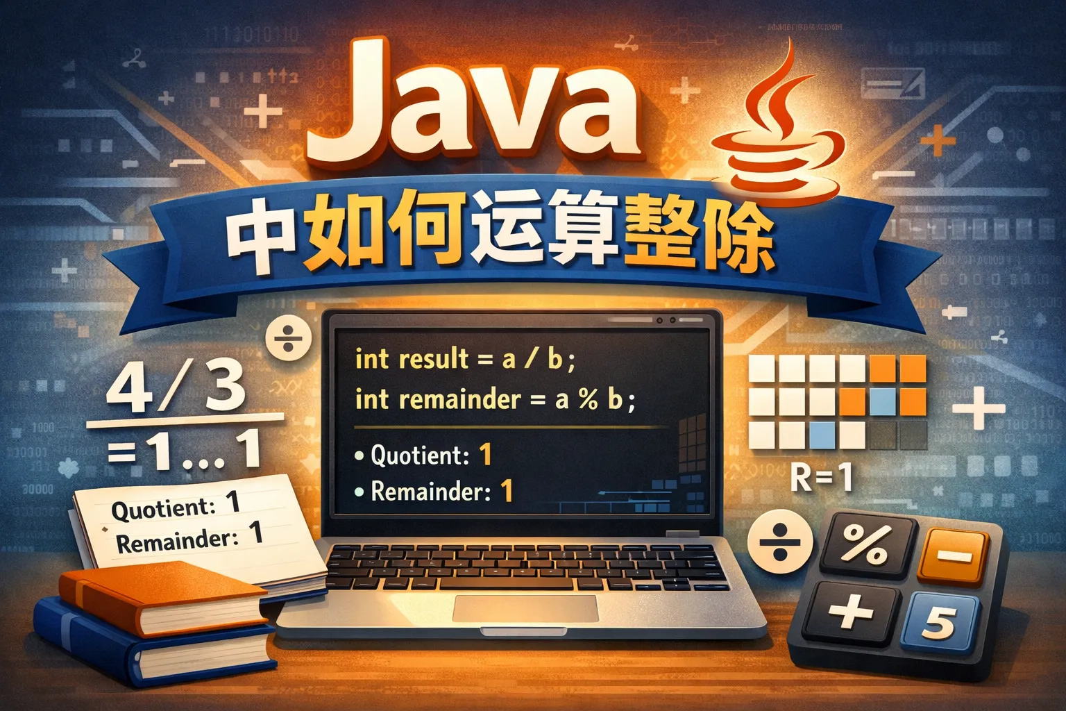 java中如何运算整除