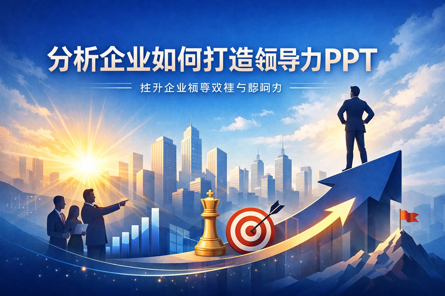 分析企业如何打造领导力PPT