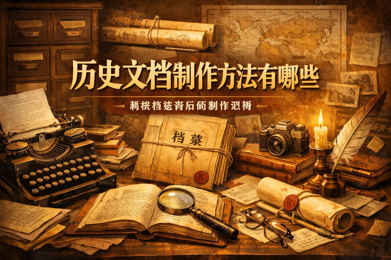 历史文档制作方法有哪些