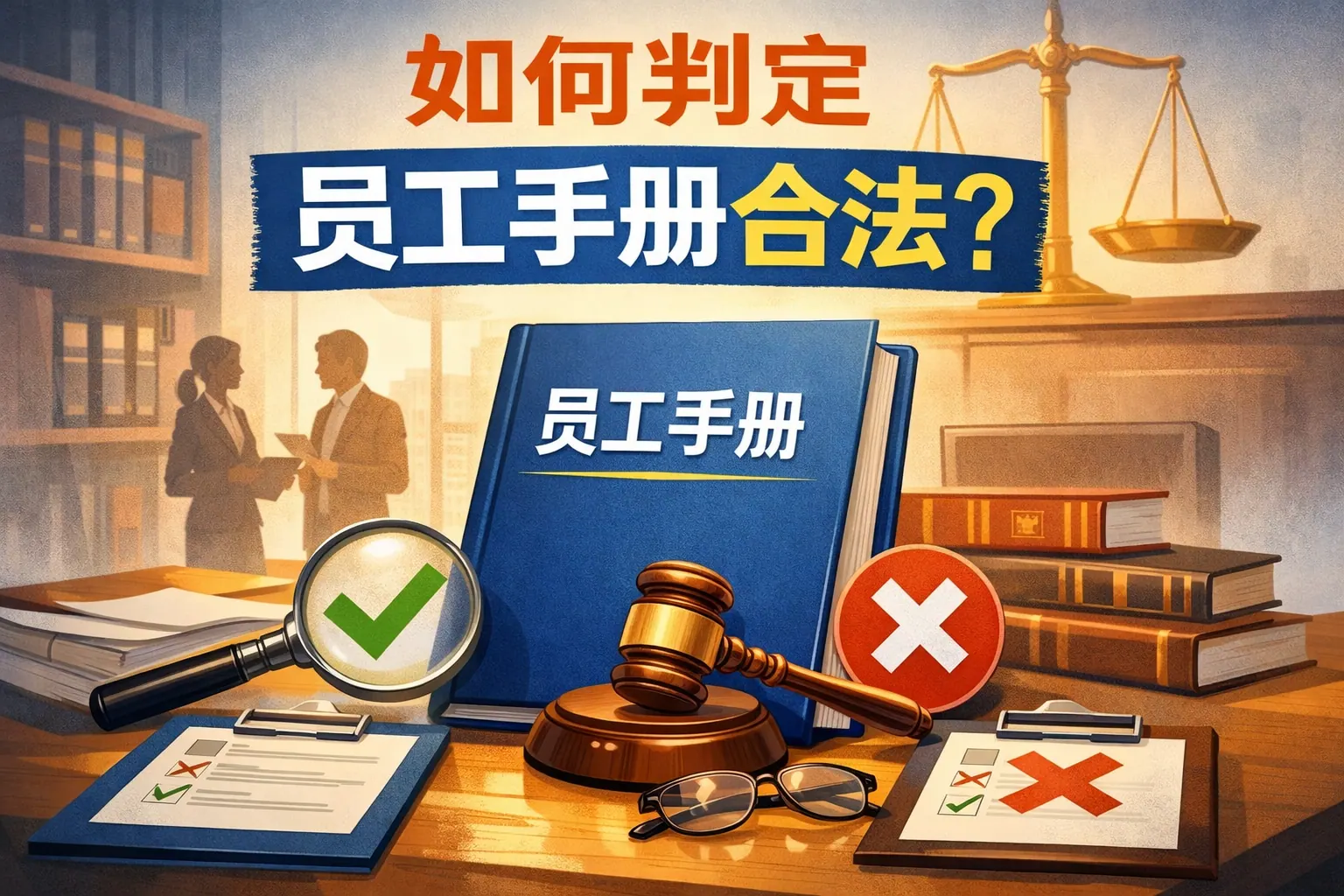 如何判定员工手册合法