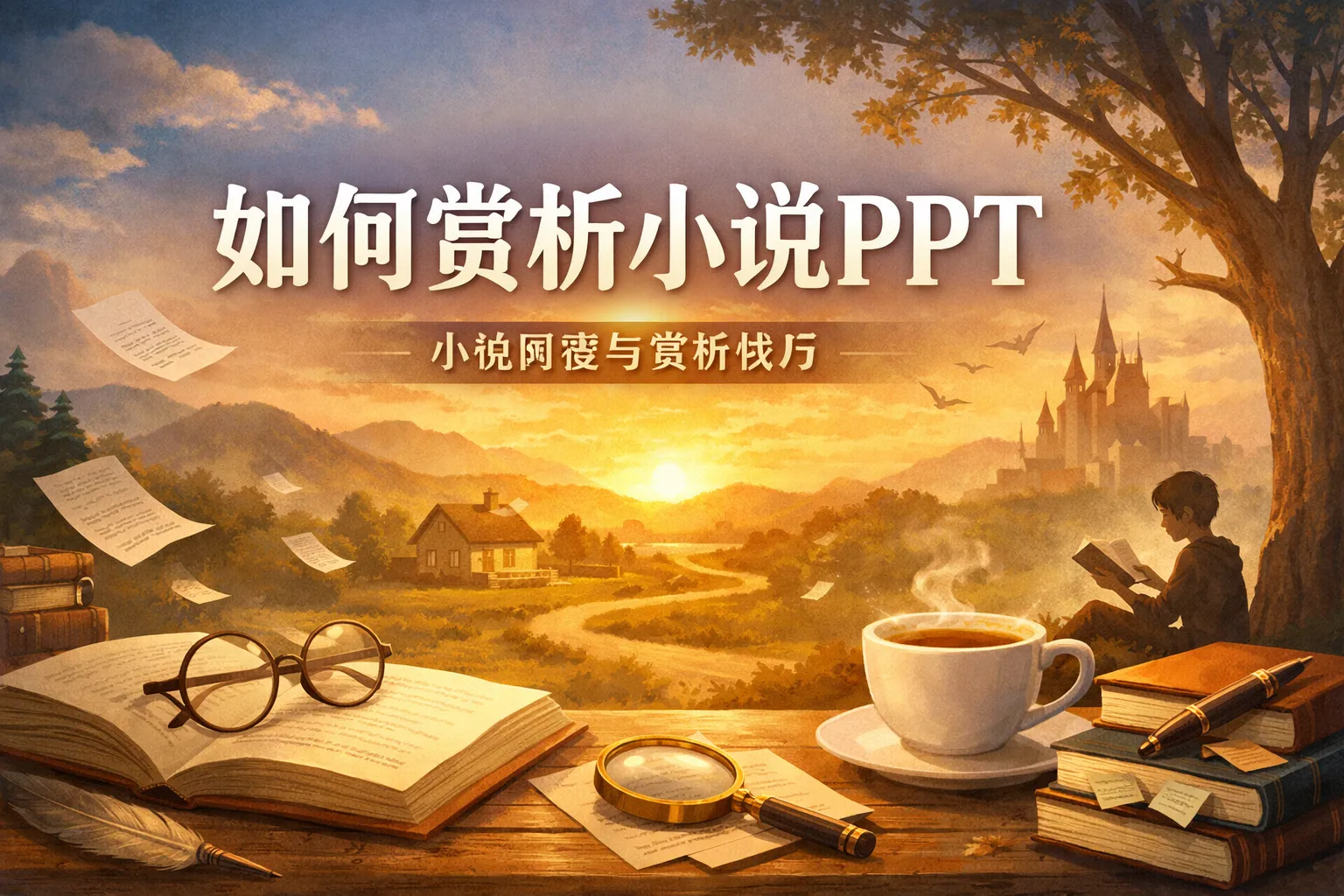 如何赏析小说PPT