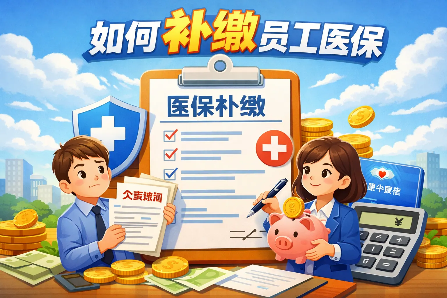 如何补缴员工医保