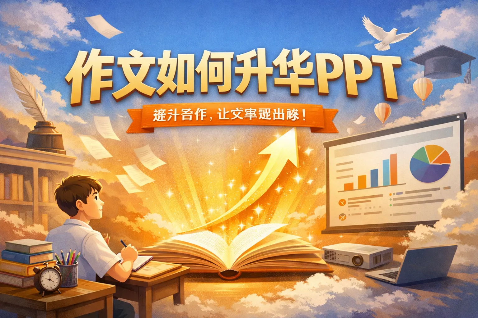 作文如何升华ppt