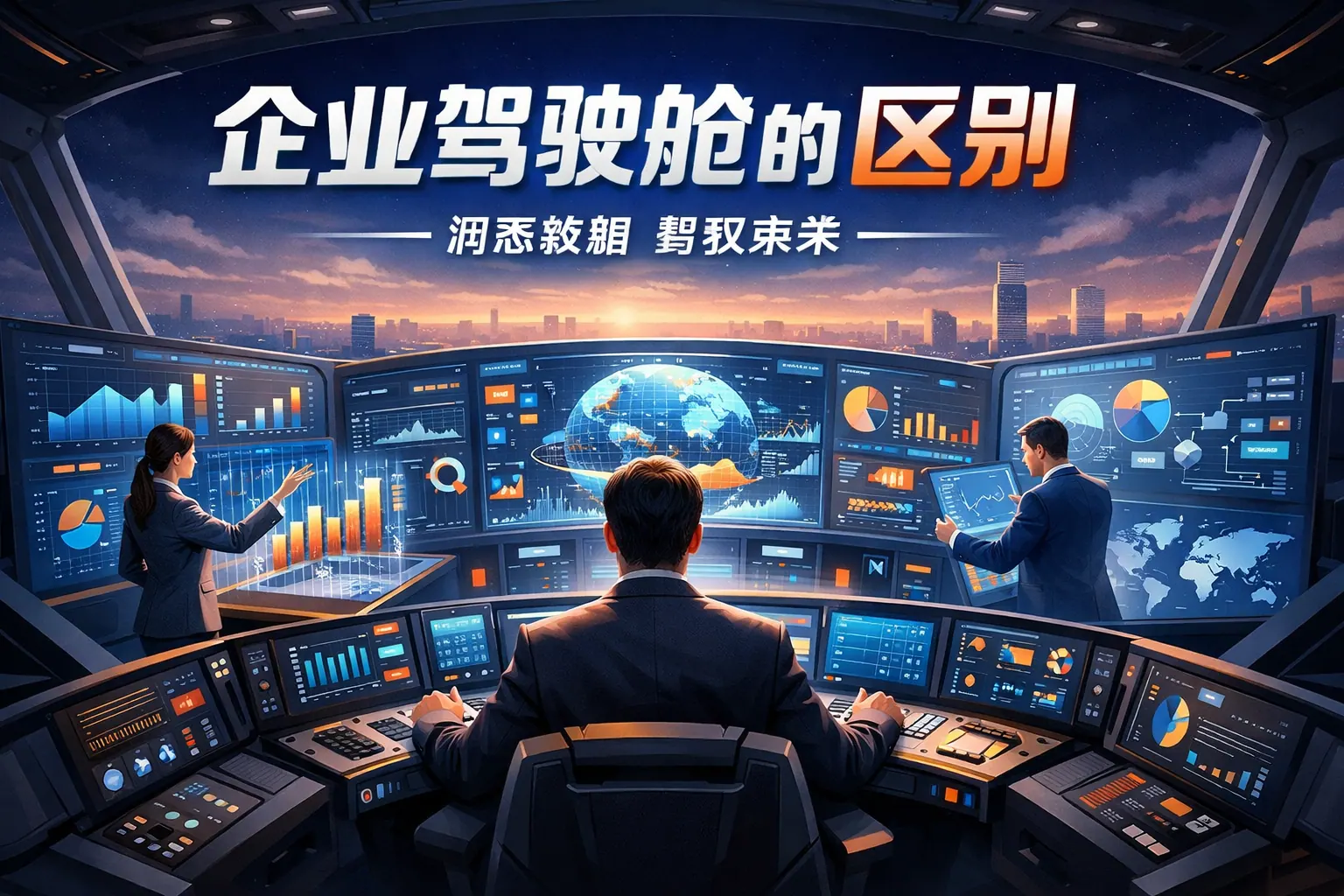 企业驾驶舱的区别