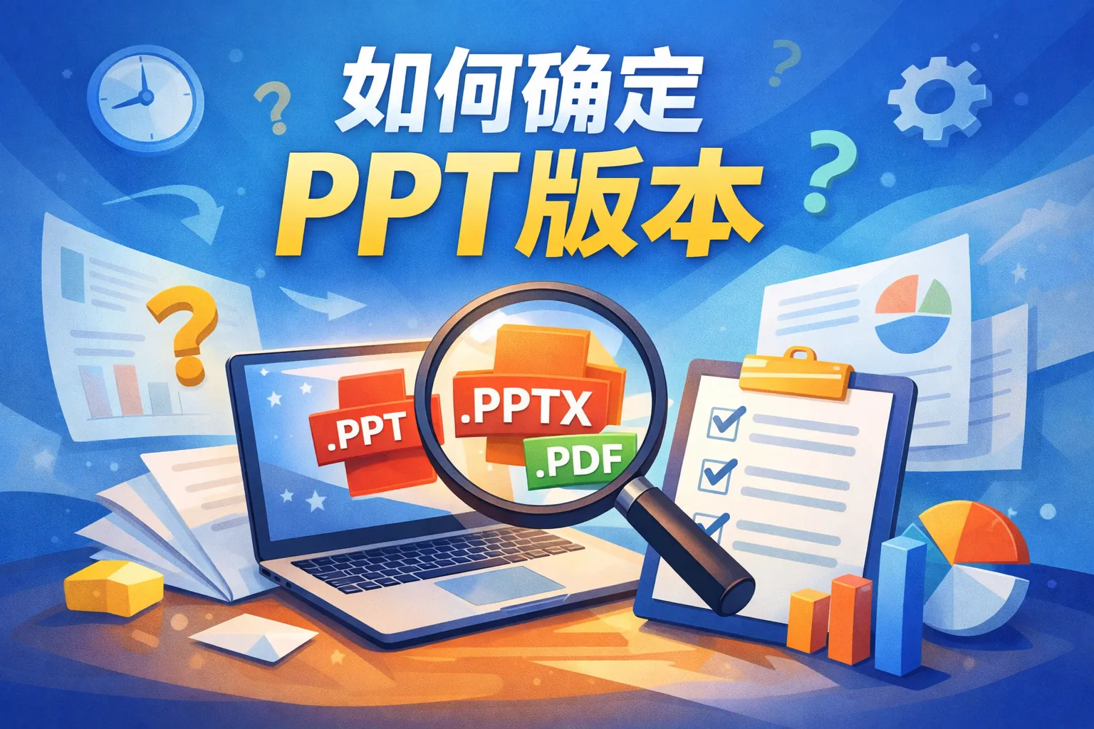 如何确定PPT版本