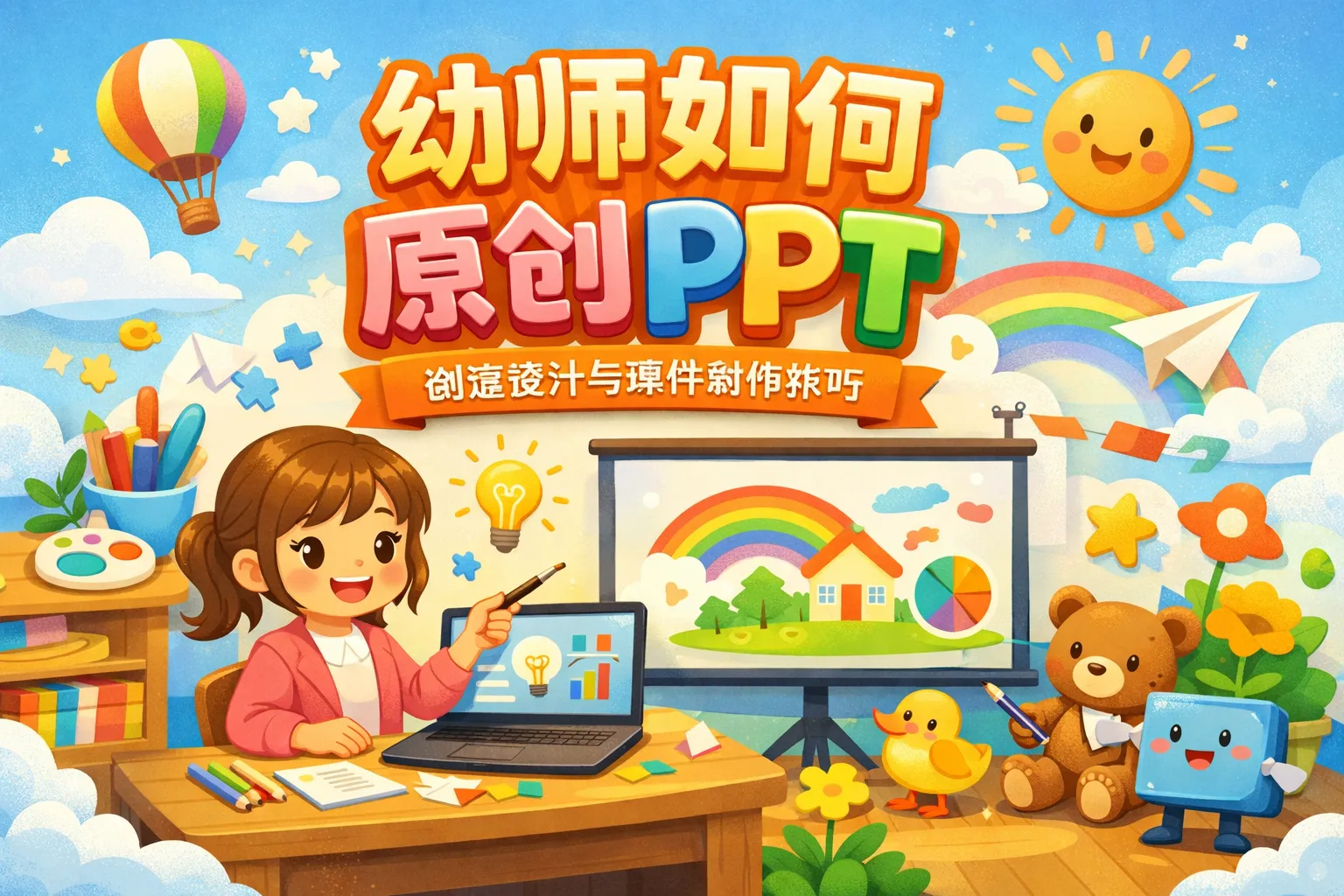 幼师如何原创ppt