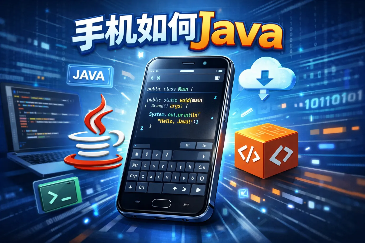 手机如何玩java