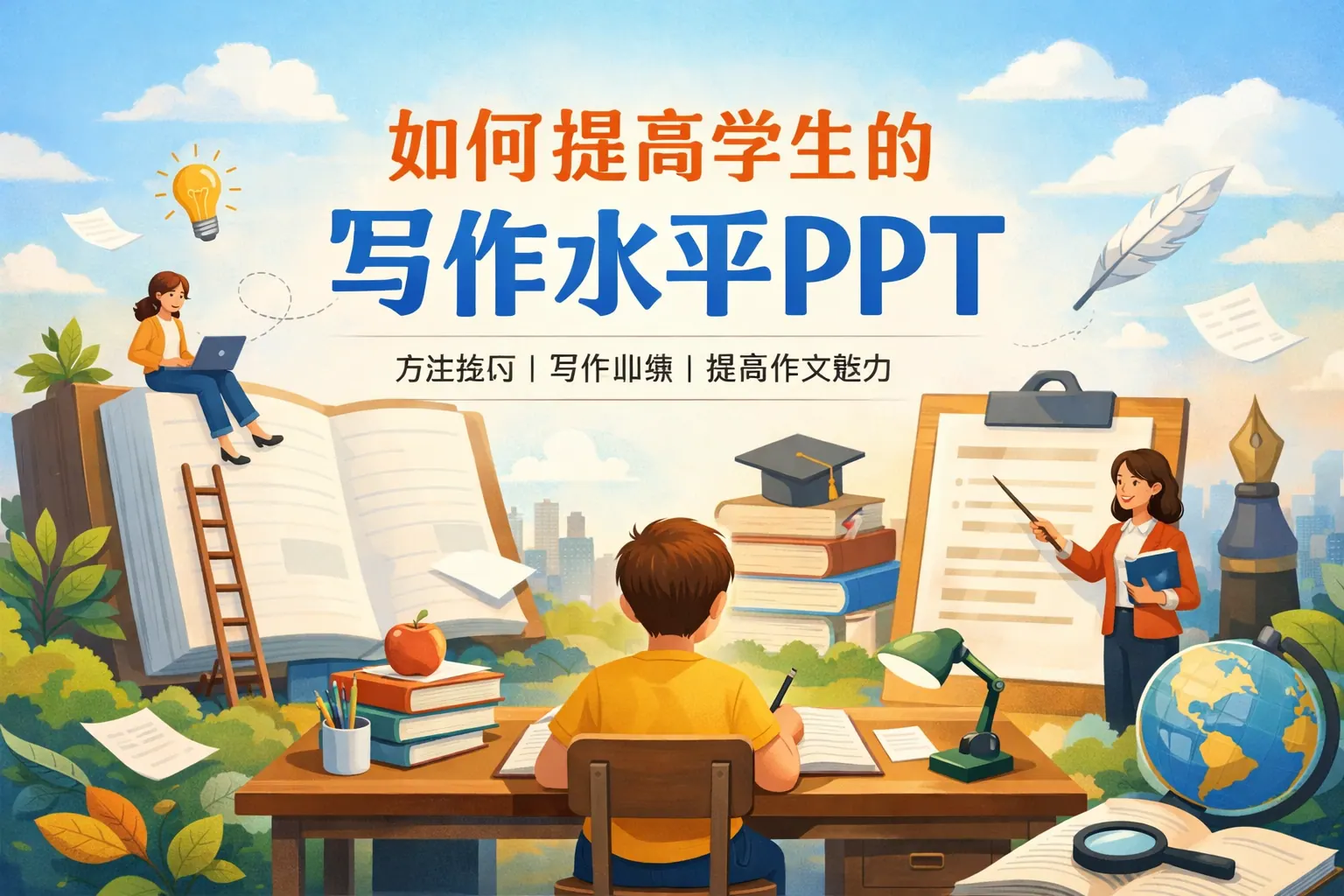 如何提高学生的写作水平PPT