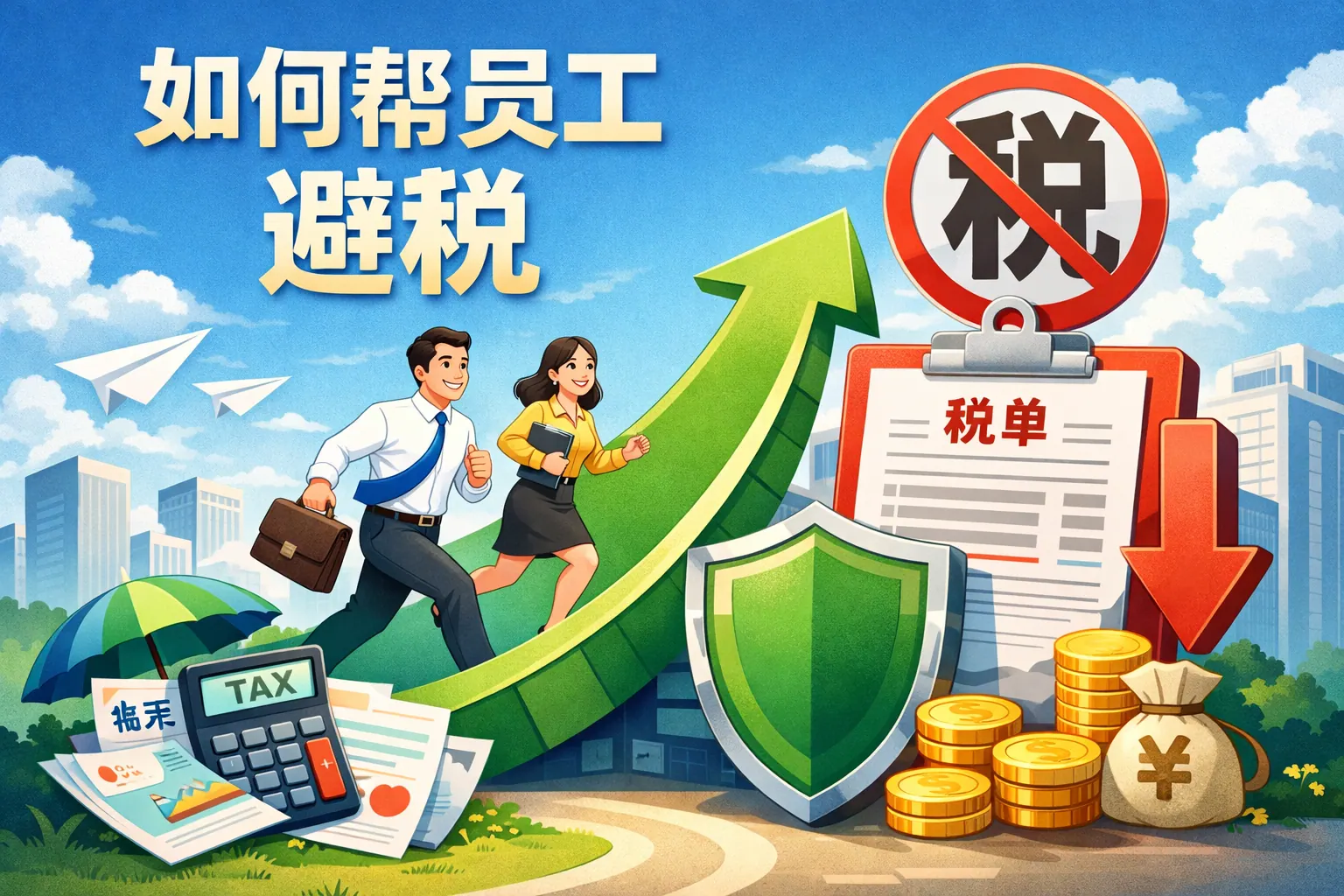 如何帮员工避税
