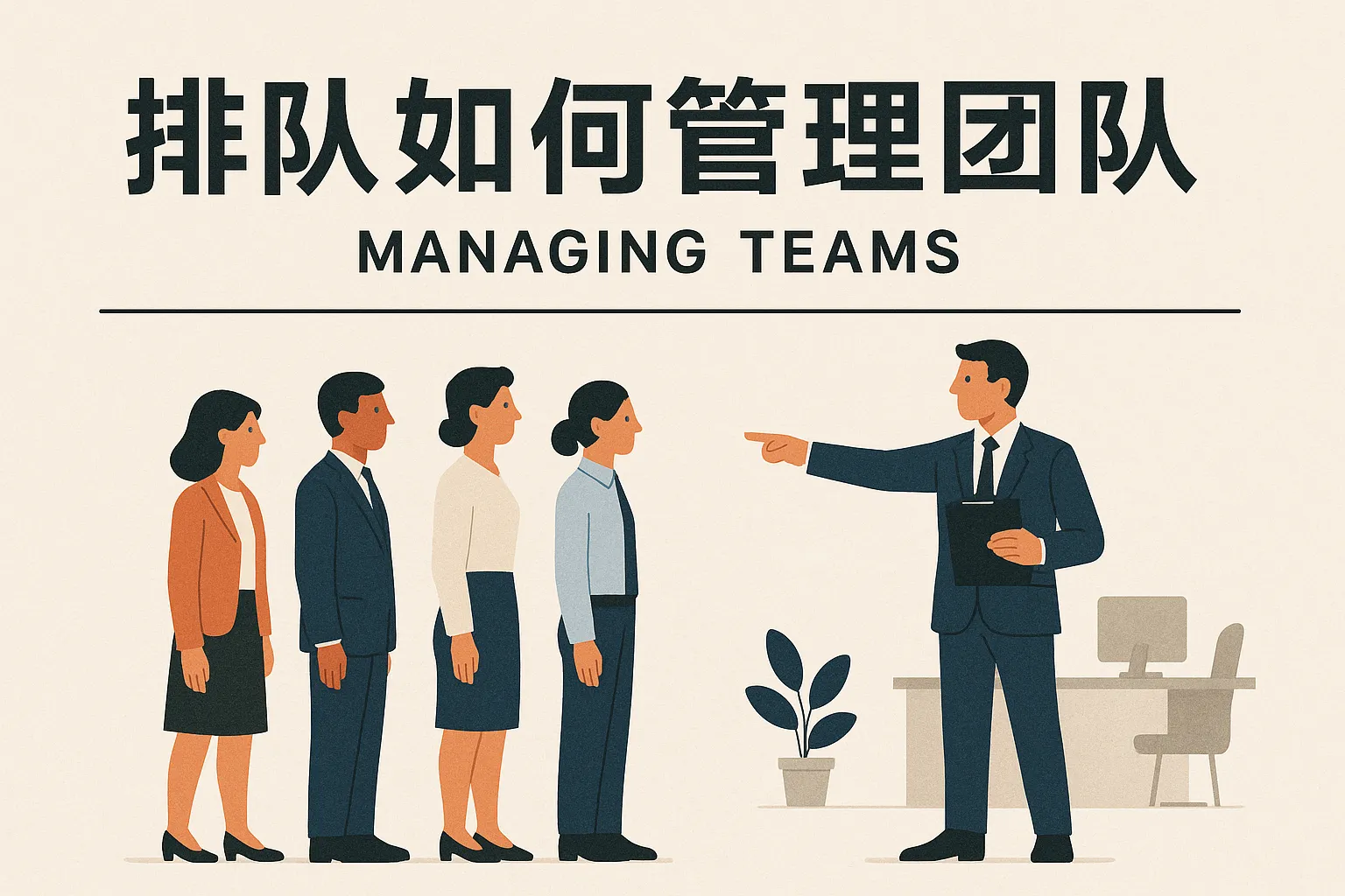 排队如何管理团队