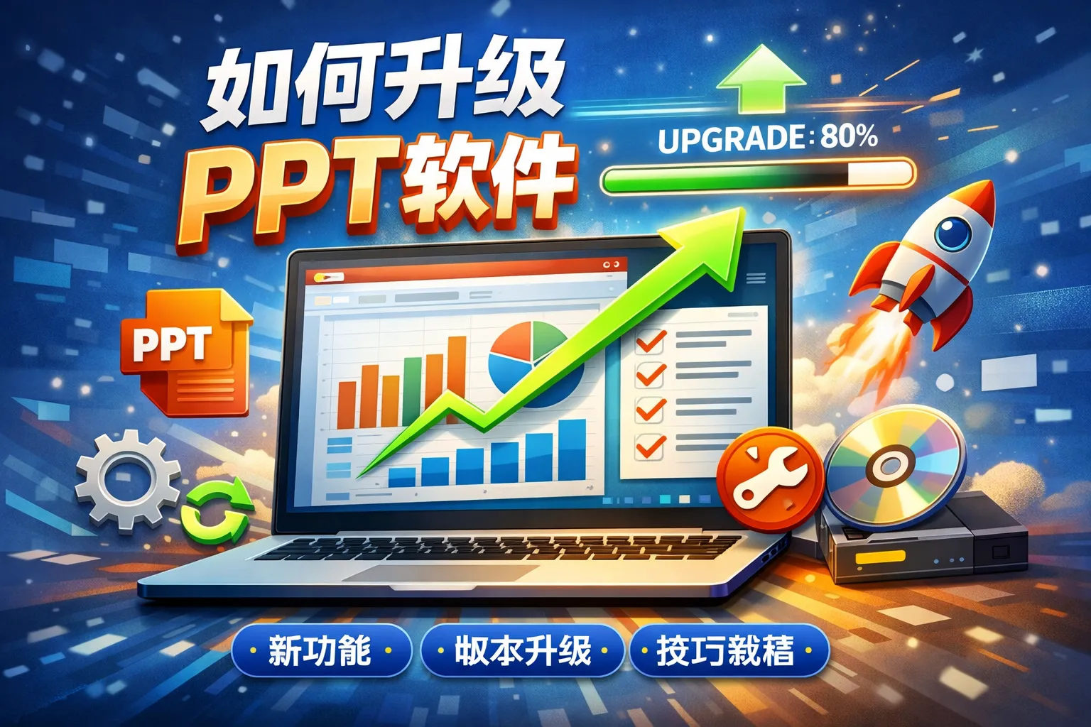 如何升级ppt软件