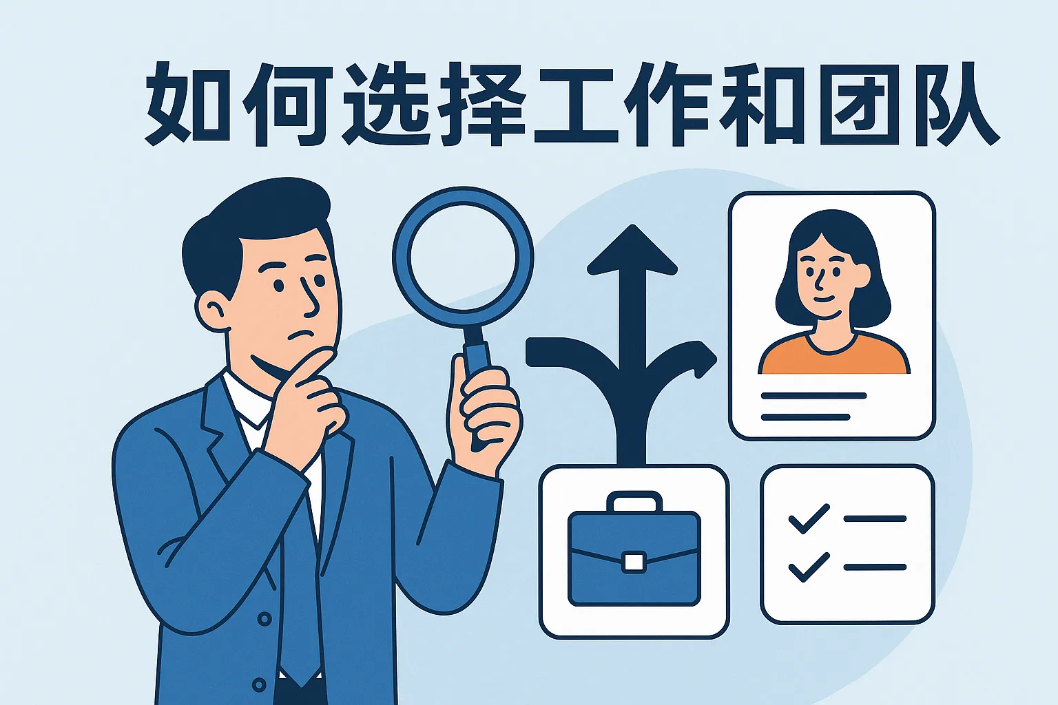 如何选择工作和团队