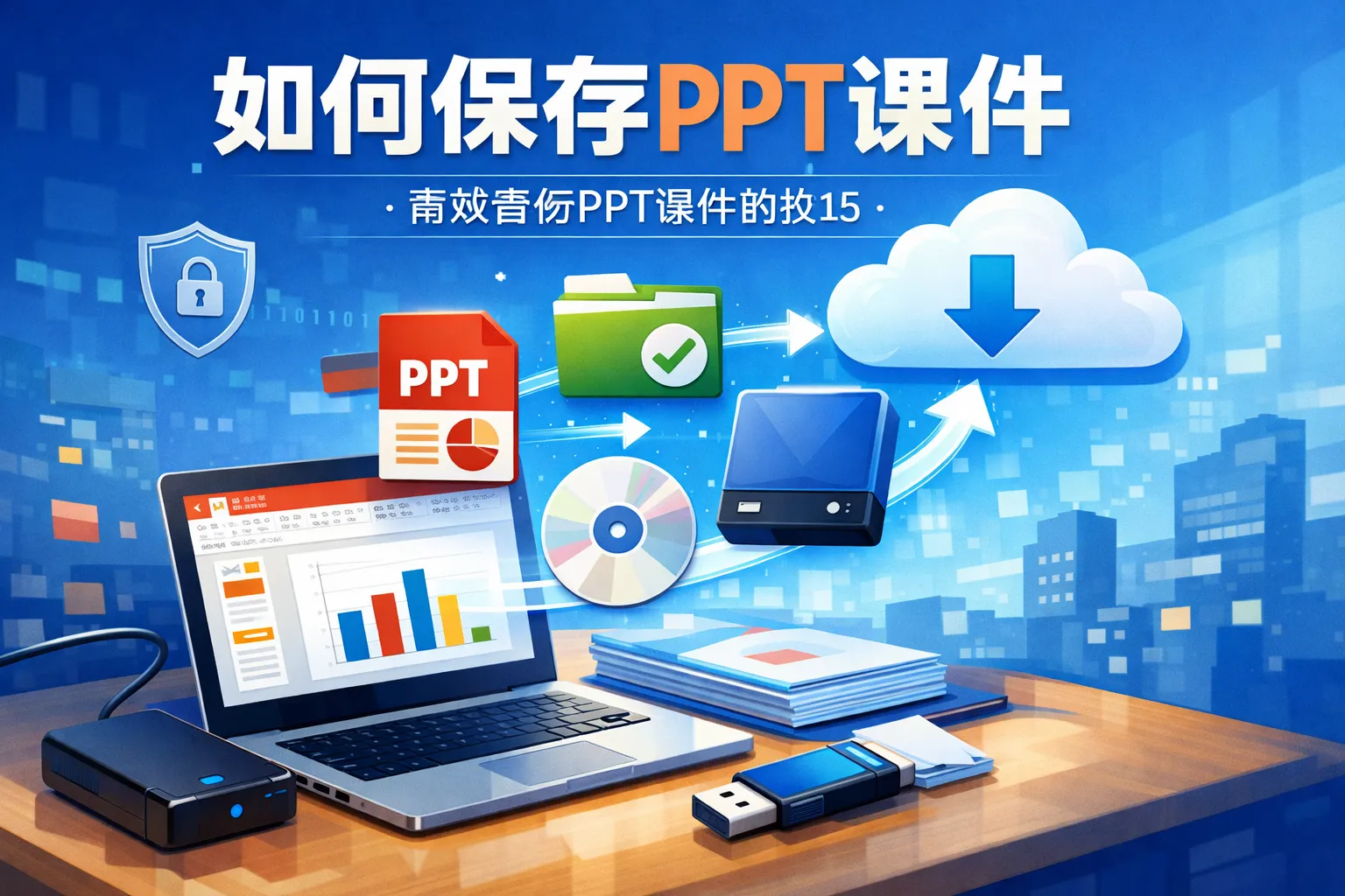 如何保存ppt课件