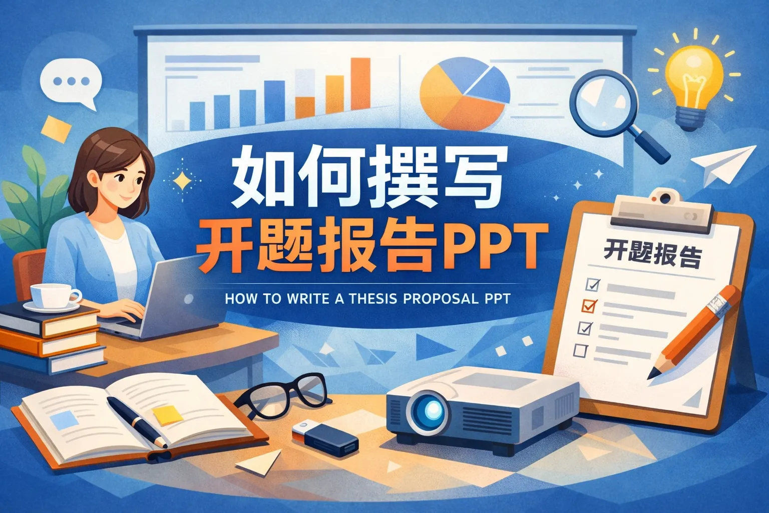 如何撰写开题报告ppt