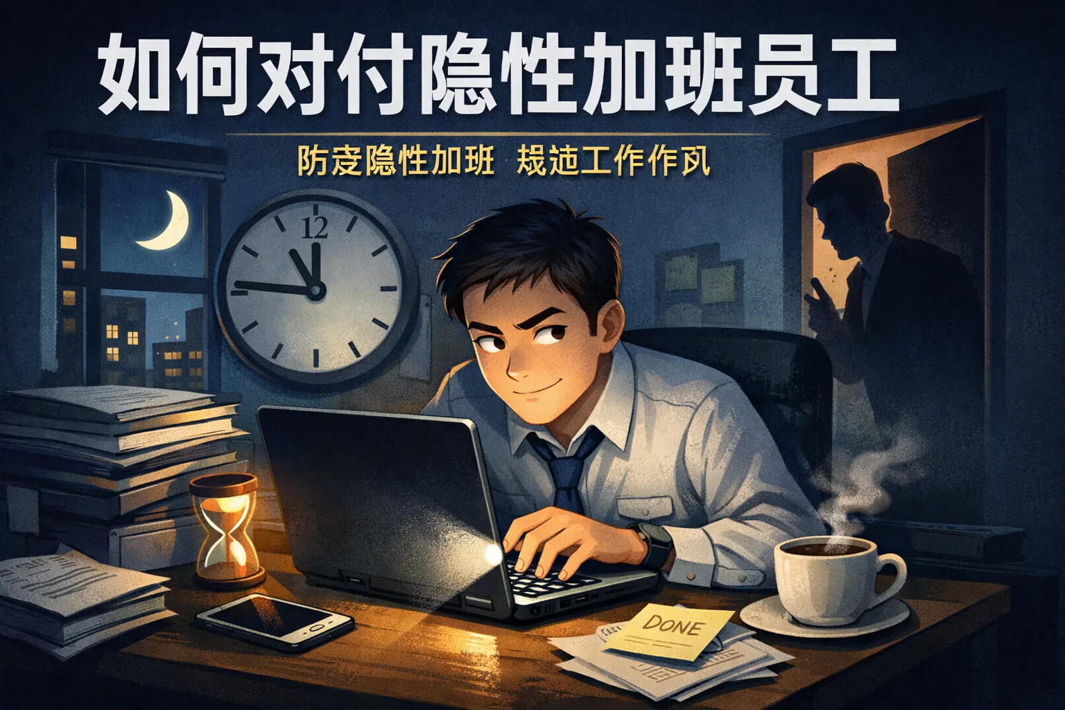 如何对付隐性加班员工