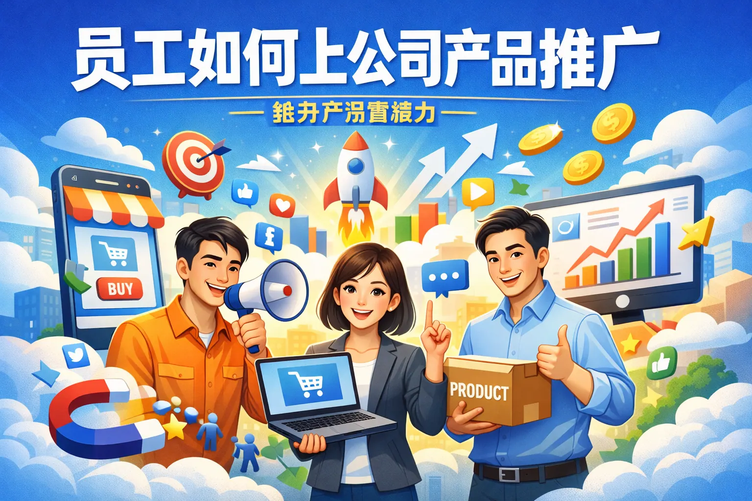 员工如何上公司产品推广