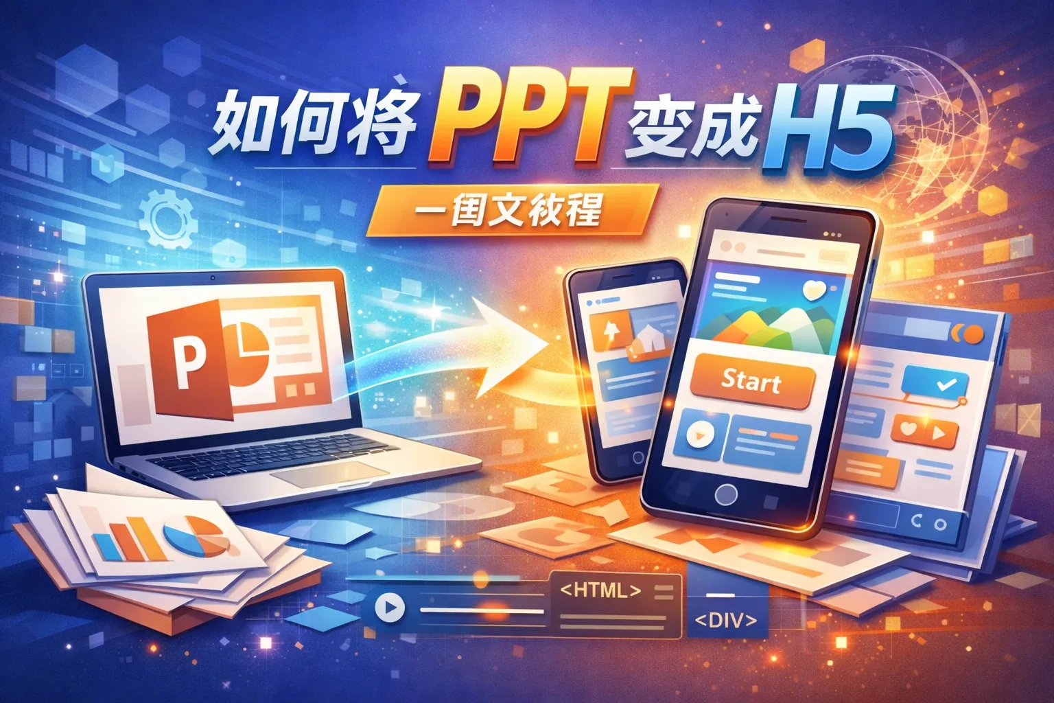 如何将ppt变成h5