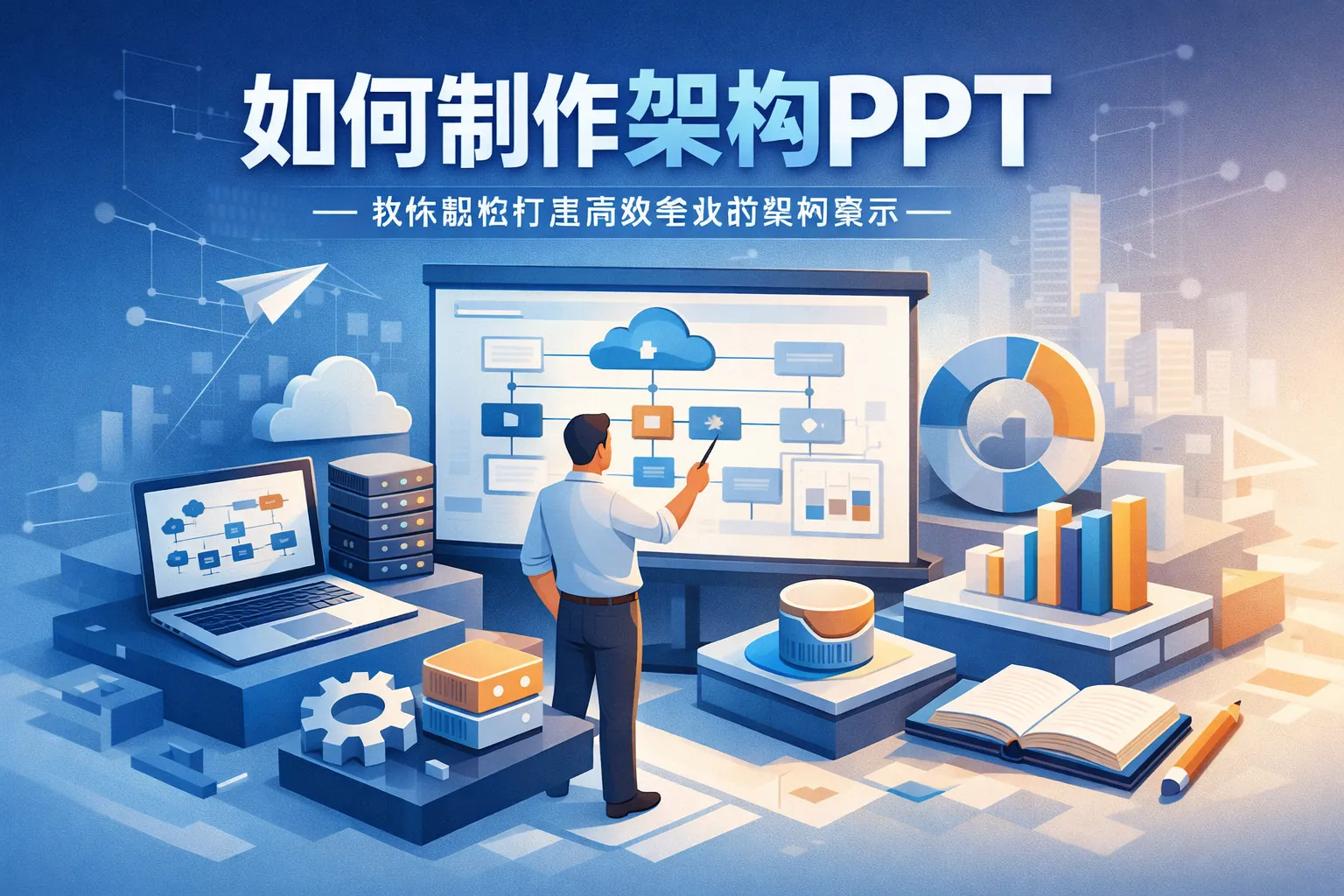 如何制作架构PPT