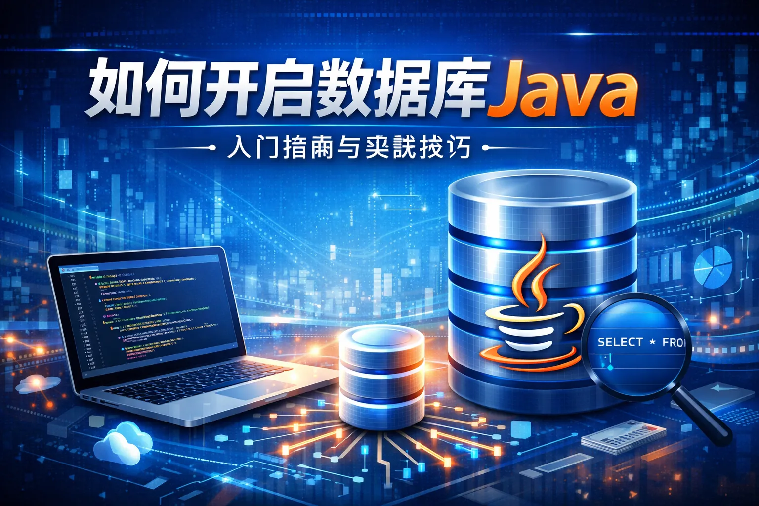 如何开启数据库java