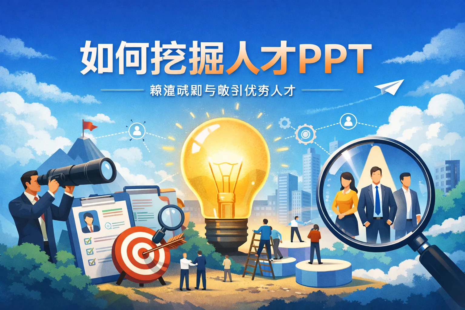 如何挖掘人才ppt