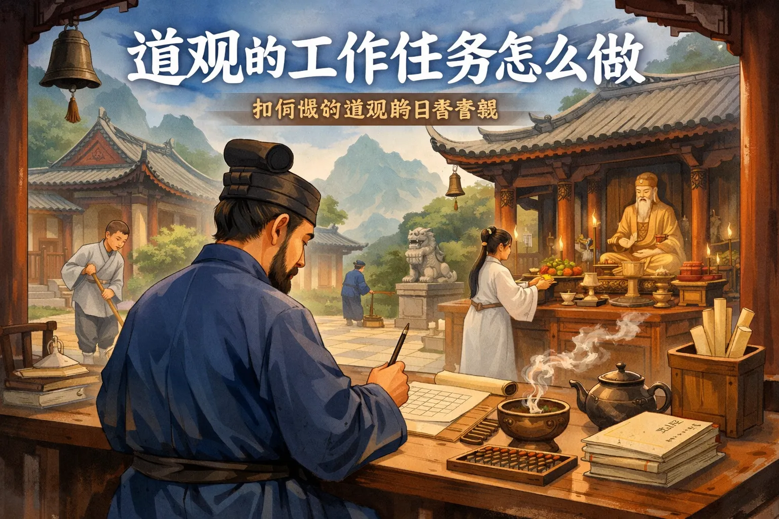 道观的工作任务怎么做