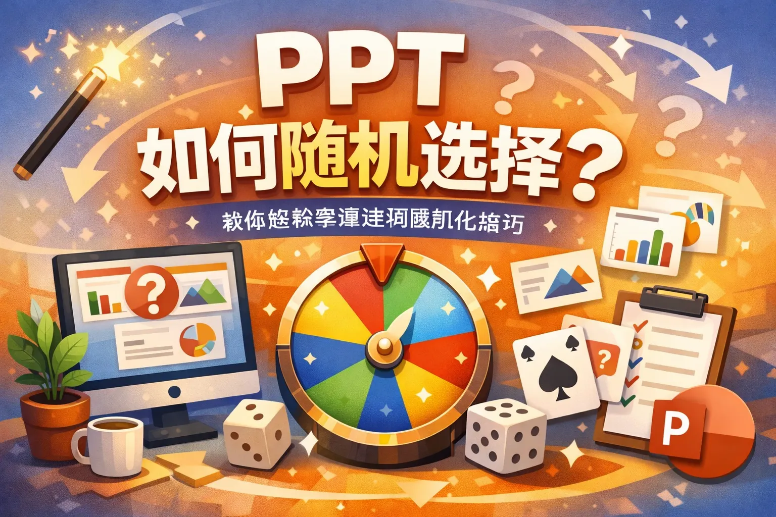 ppt如何随机选择