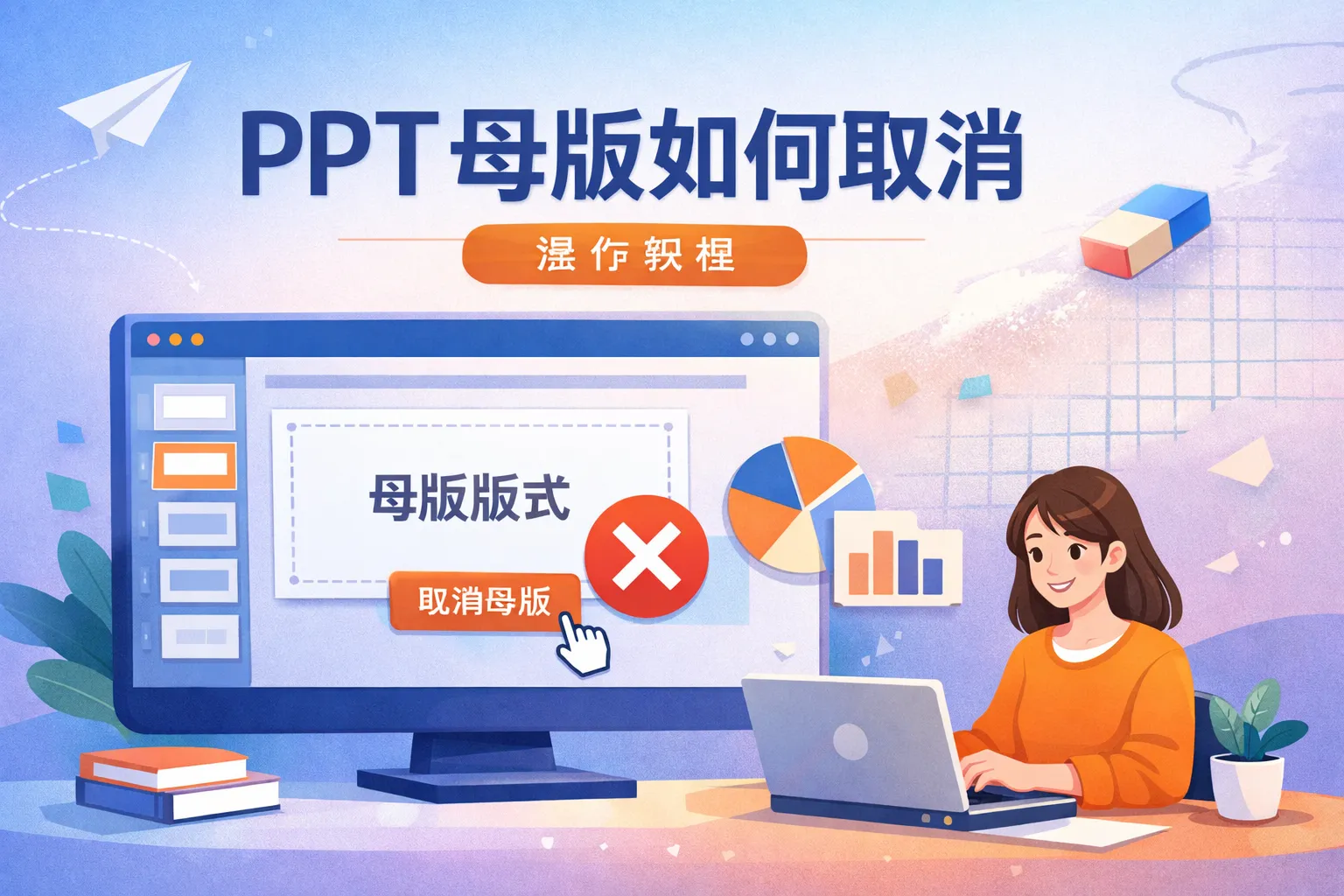 ppt母版如何取消