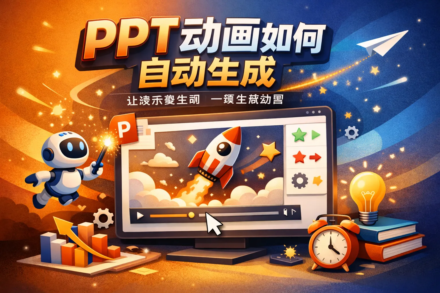 ppt动画如何自动