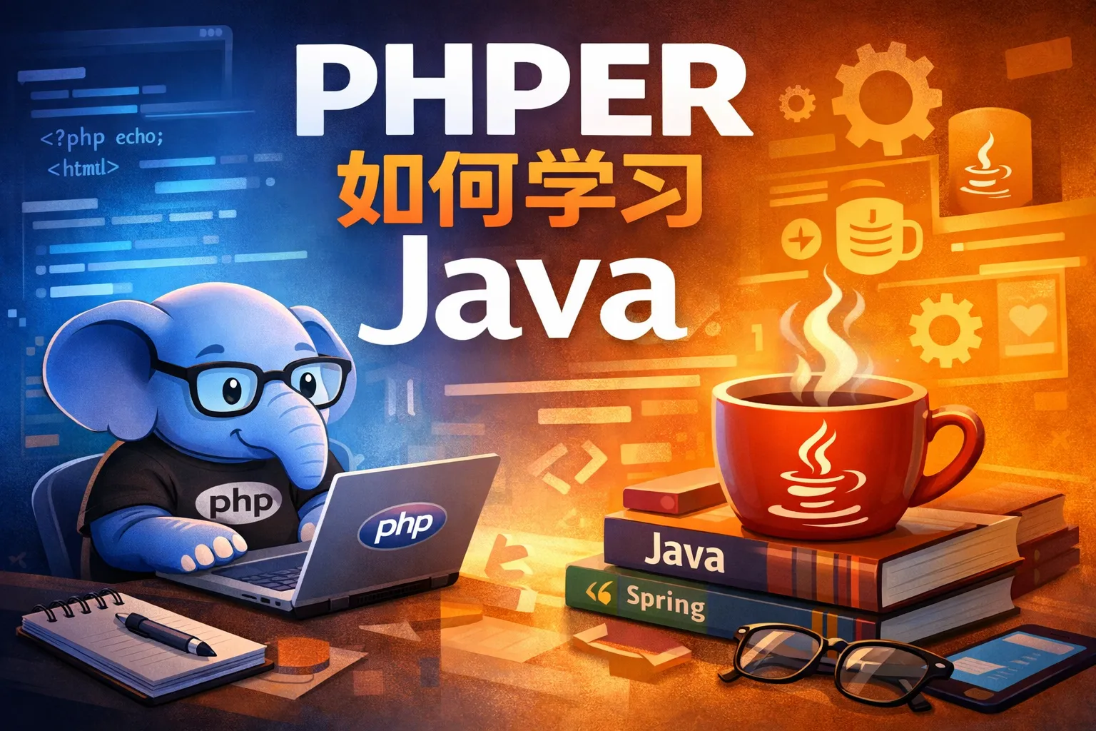 phper如何学习java