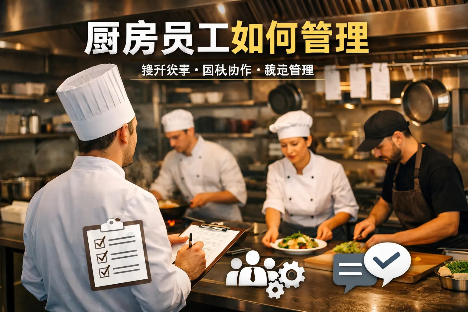 厨房员工如何管理