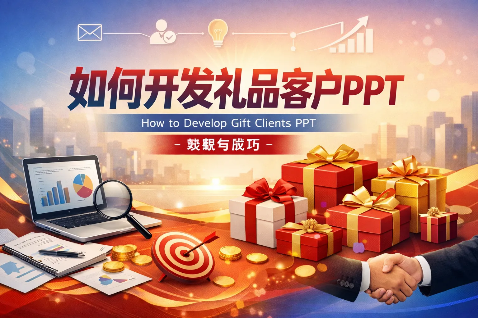 如何开发礼品客户ppt