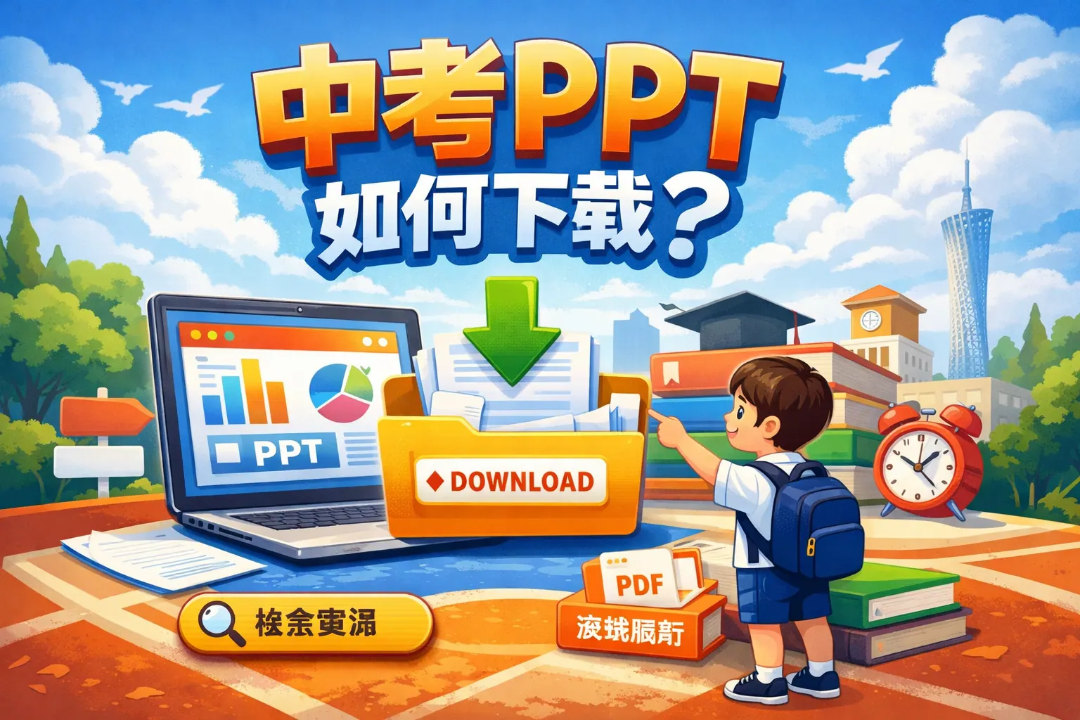 中考ppt如何下载