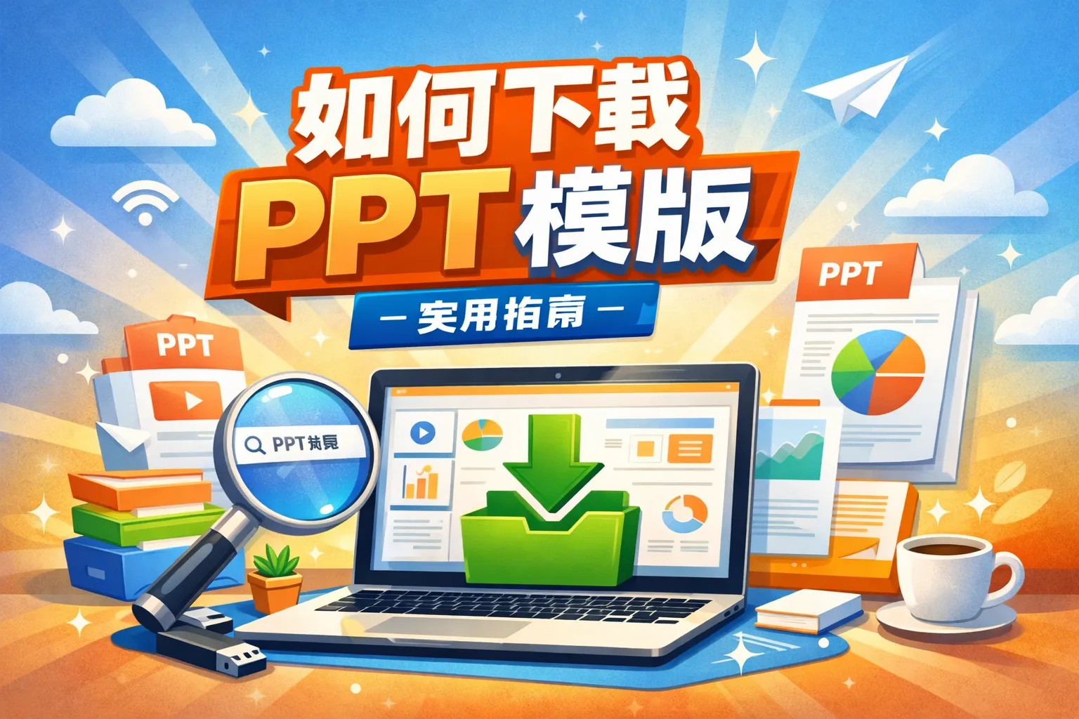 如何下载ppt 模版