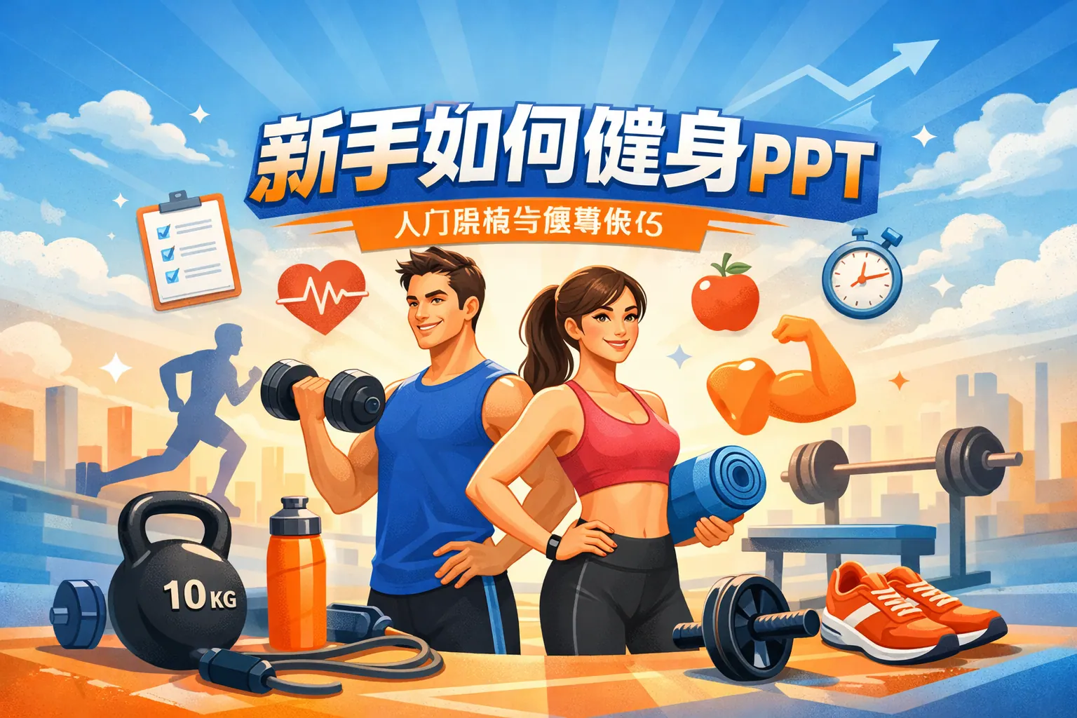 新手如何健身ppt