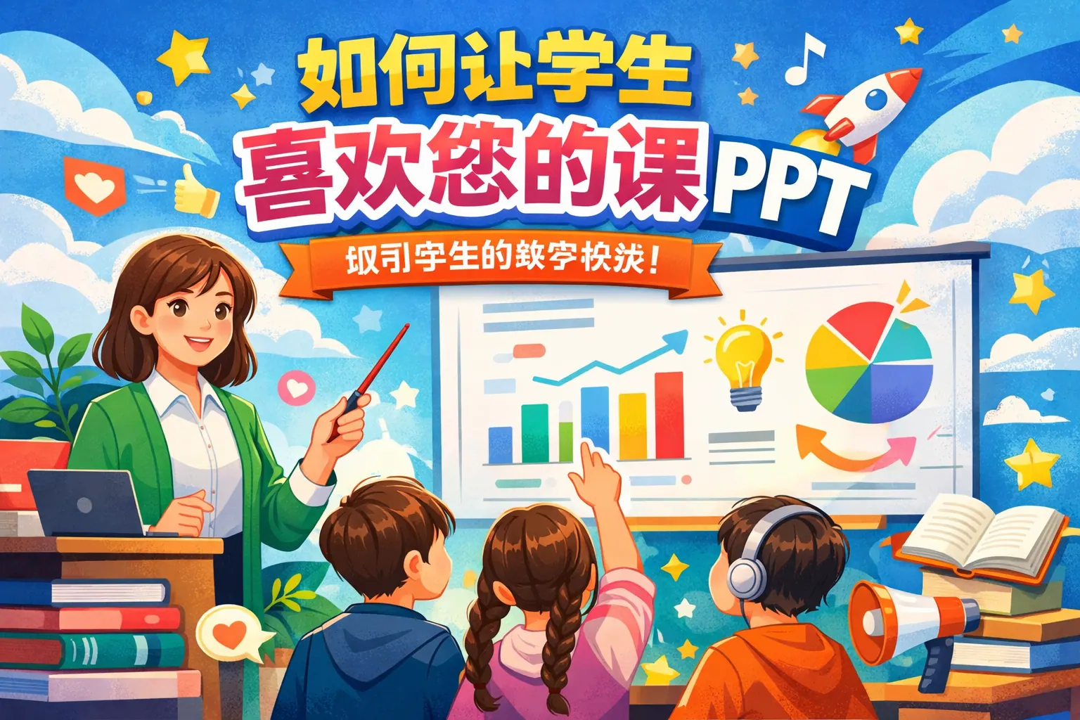 如何让学生喜欢您的课PPT