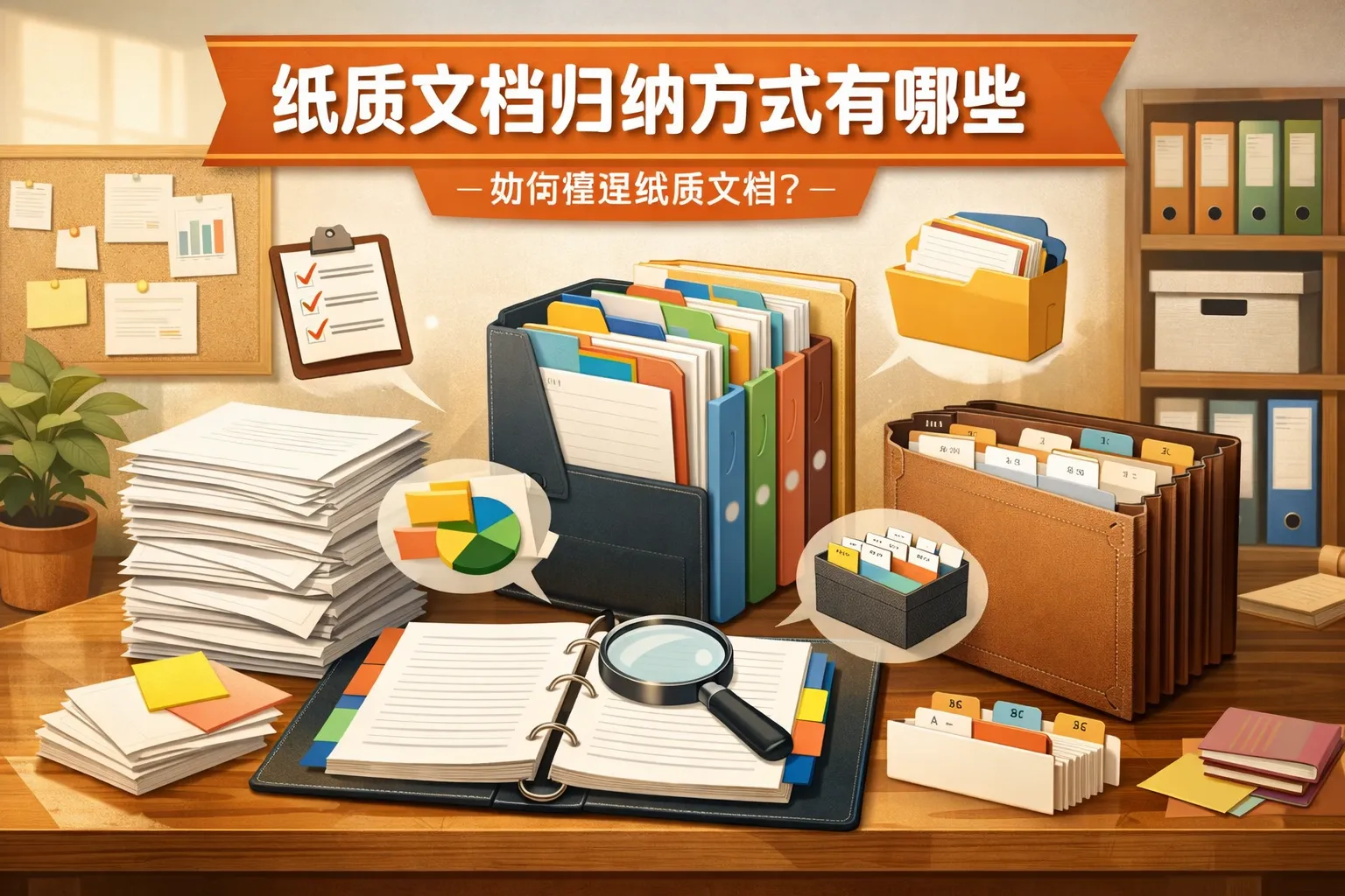 纸质文档归纳方式有哪些