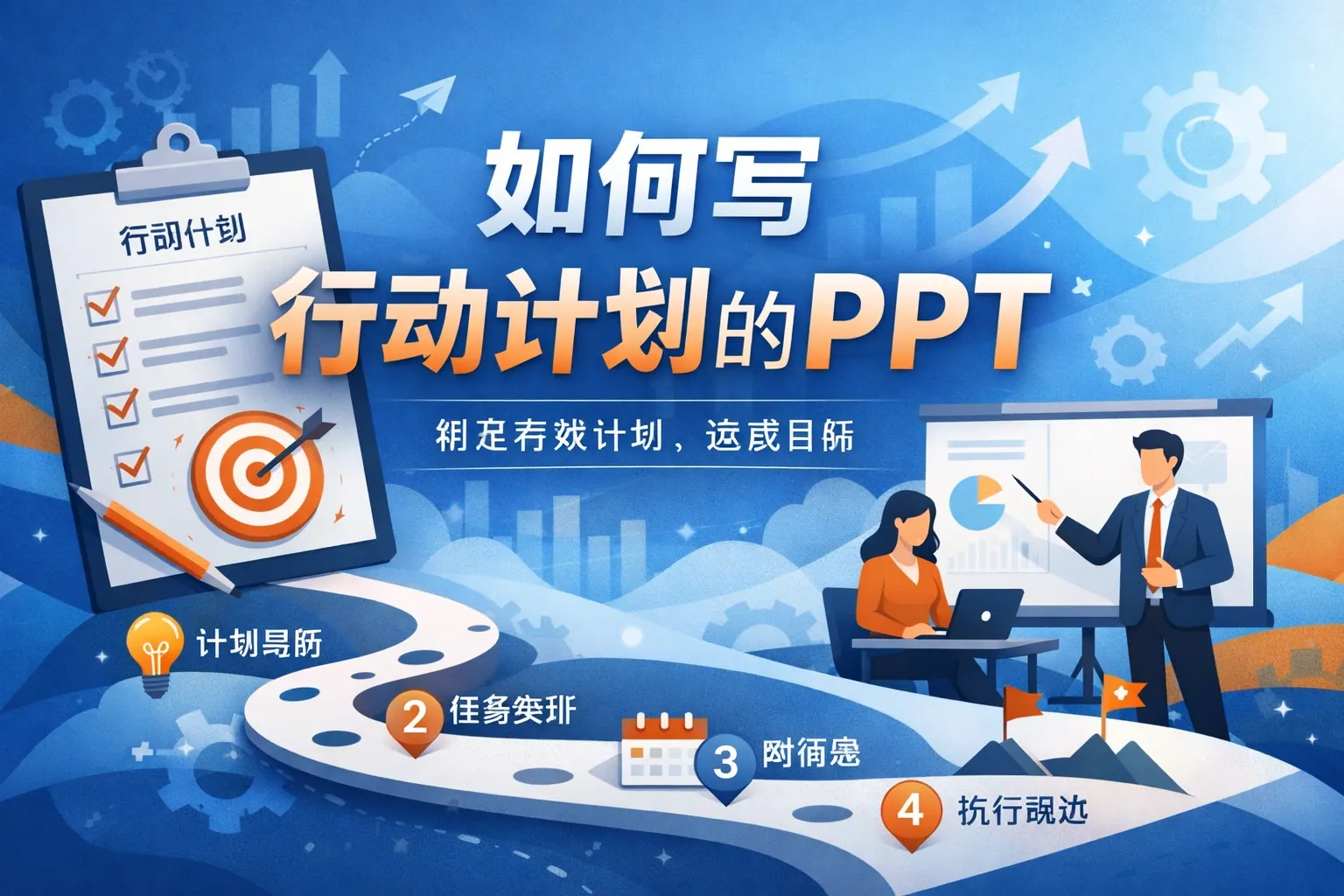 如何写行动计划的PPT