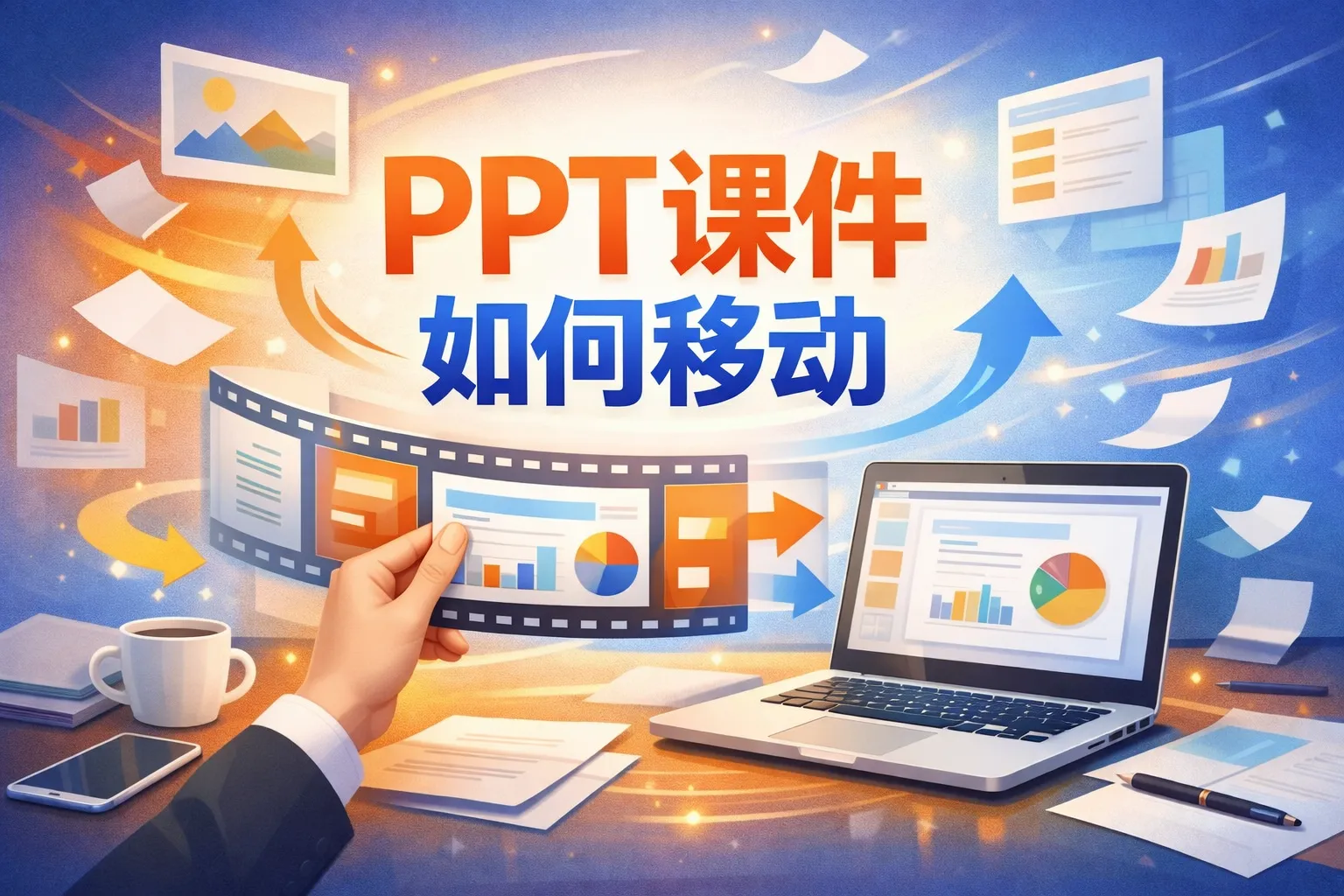 ppt课件如何移动